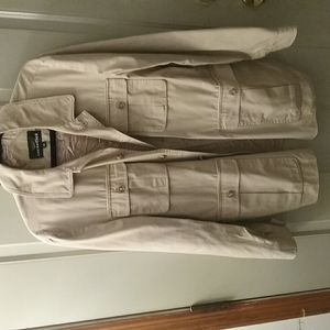 Cortefiel Trench Coat Short Tan